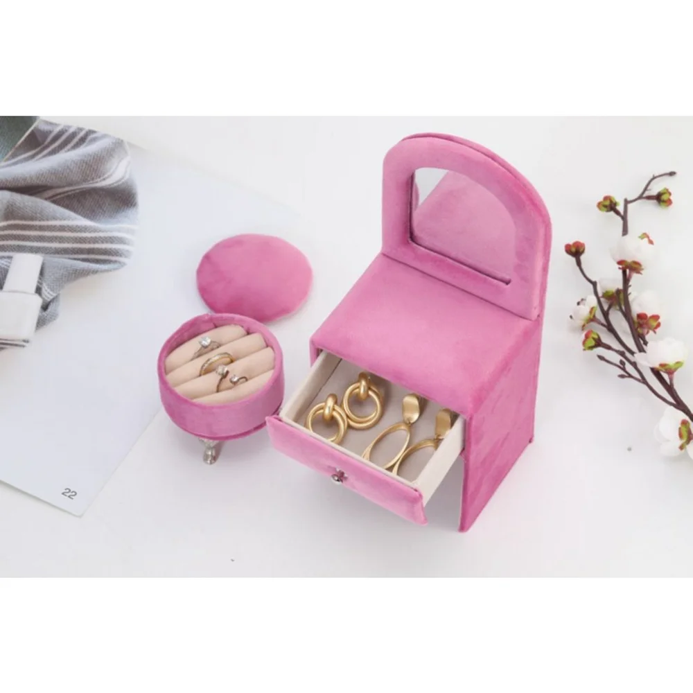 Dresser With Mirror Jewelry Box